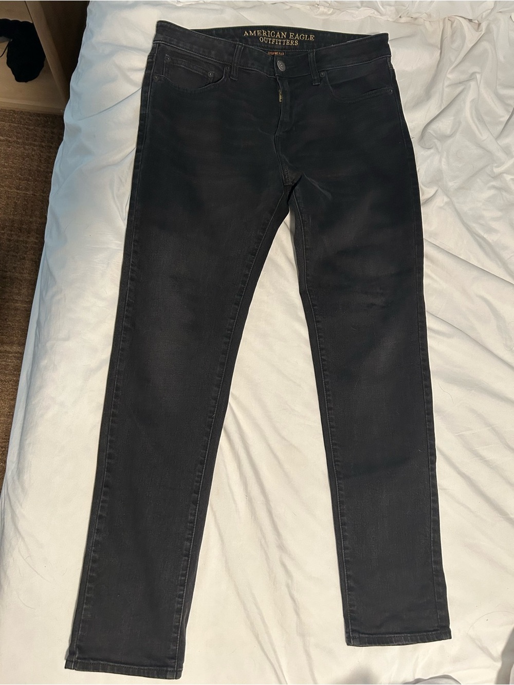 American Eagle Outfitters Black Men’s Skinny Jeans - Sleek Stretch Fit